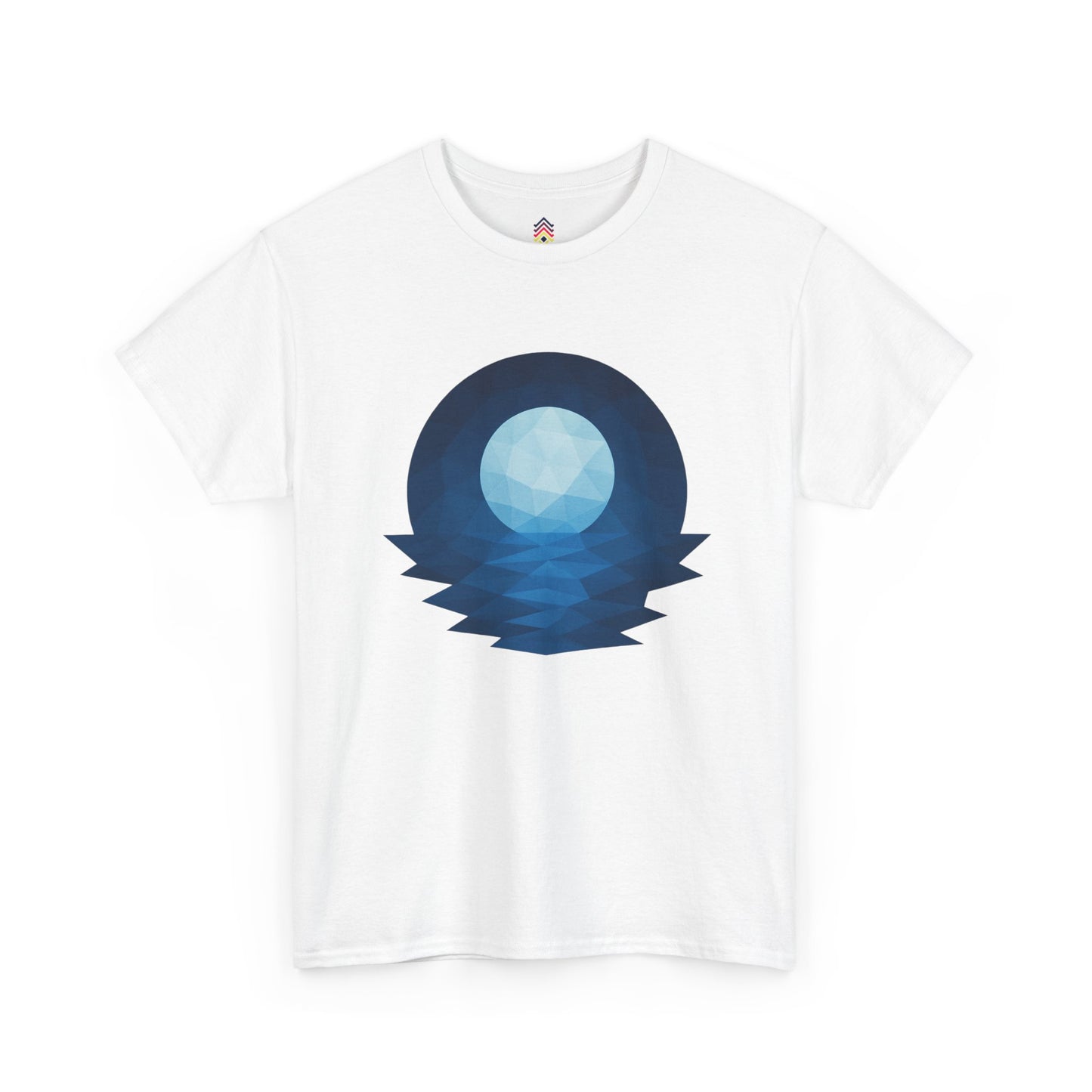 Adult Blue Moon Geometric T-Shirt