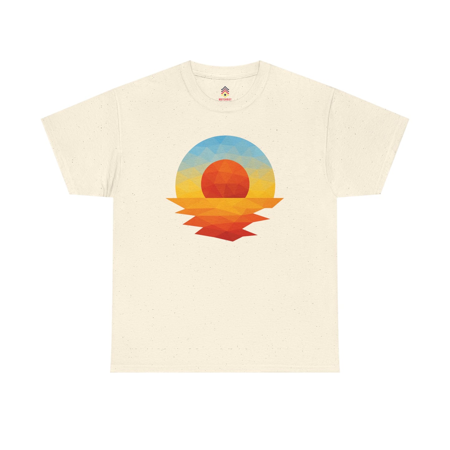 Adult Golden Hour Geometric T-shirt