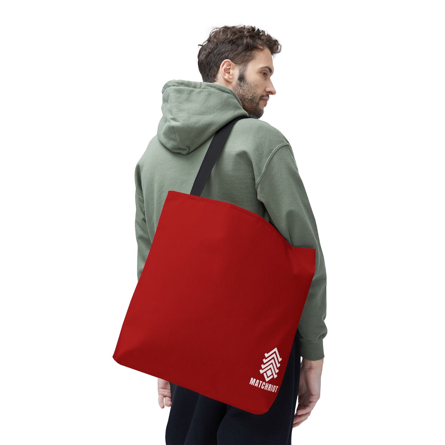 Signal Red Shoulder Tote