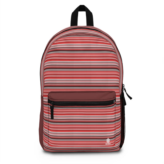 Berry Stripe Backpack