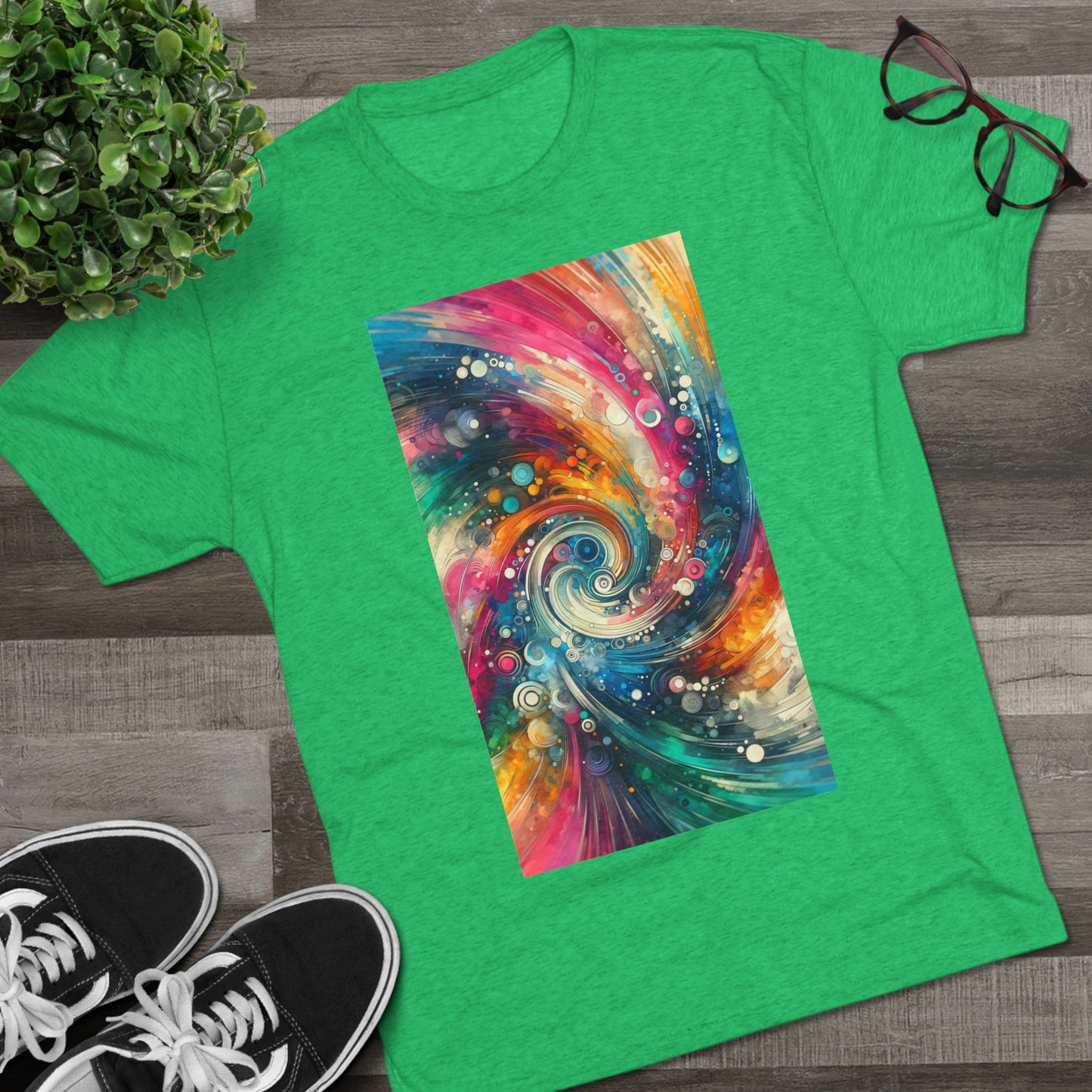 Adult Spiral Galaxy T-Shirt