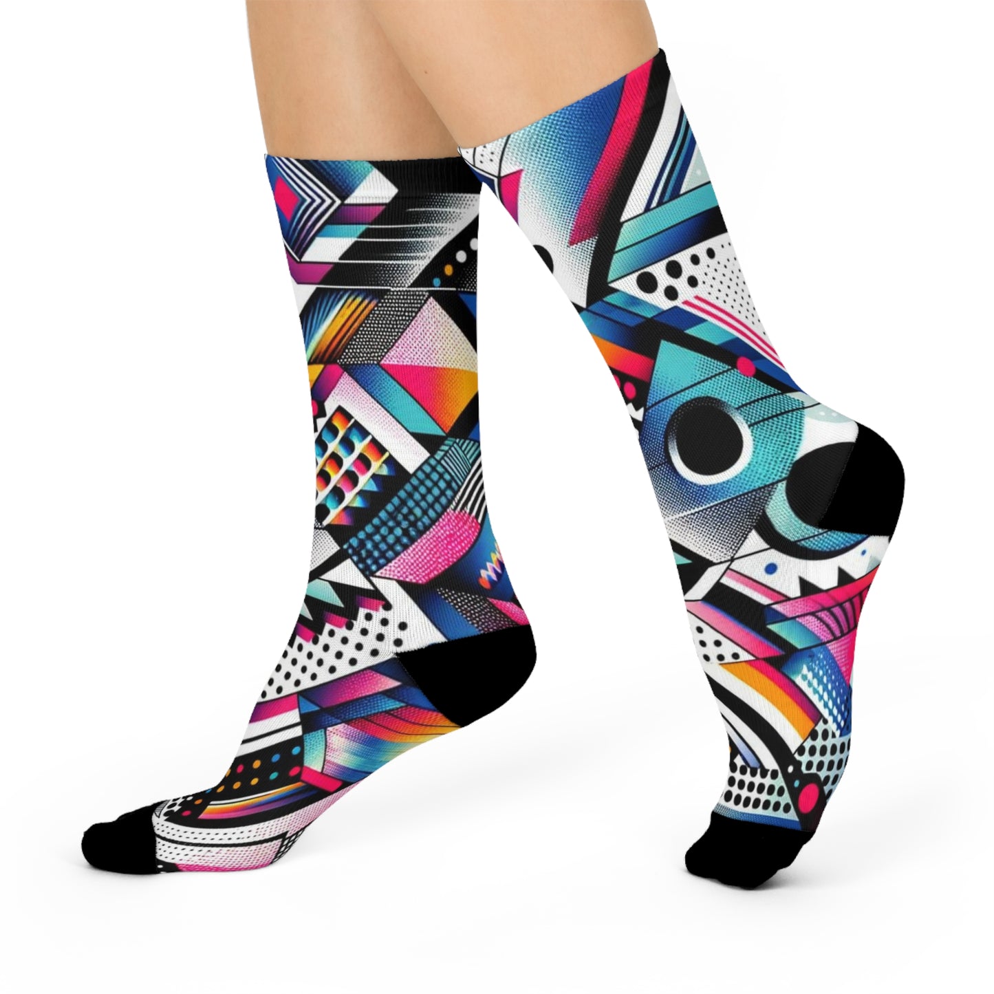 Prism Punk Crew Socks