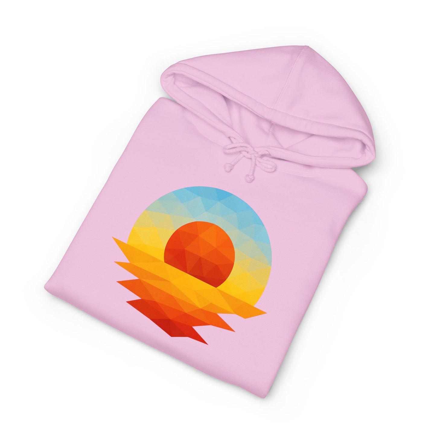 Adult Golden Hour Geometric Hoodie