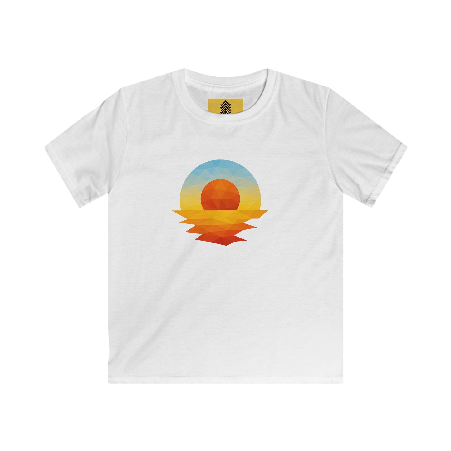 Kids Golden Hour Geometric T-shirt