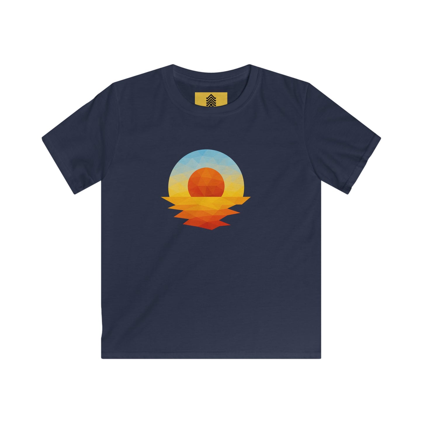 Kids Golden Hour Geometric T-shirt