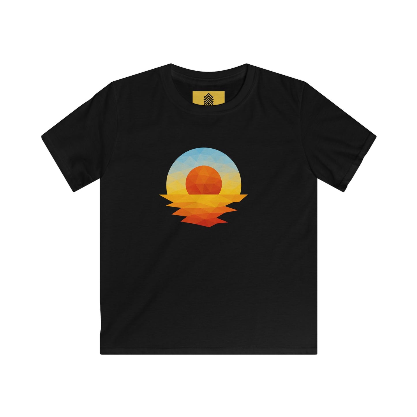 Kids Golden Hour Geometric T-shirt