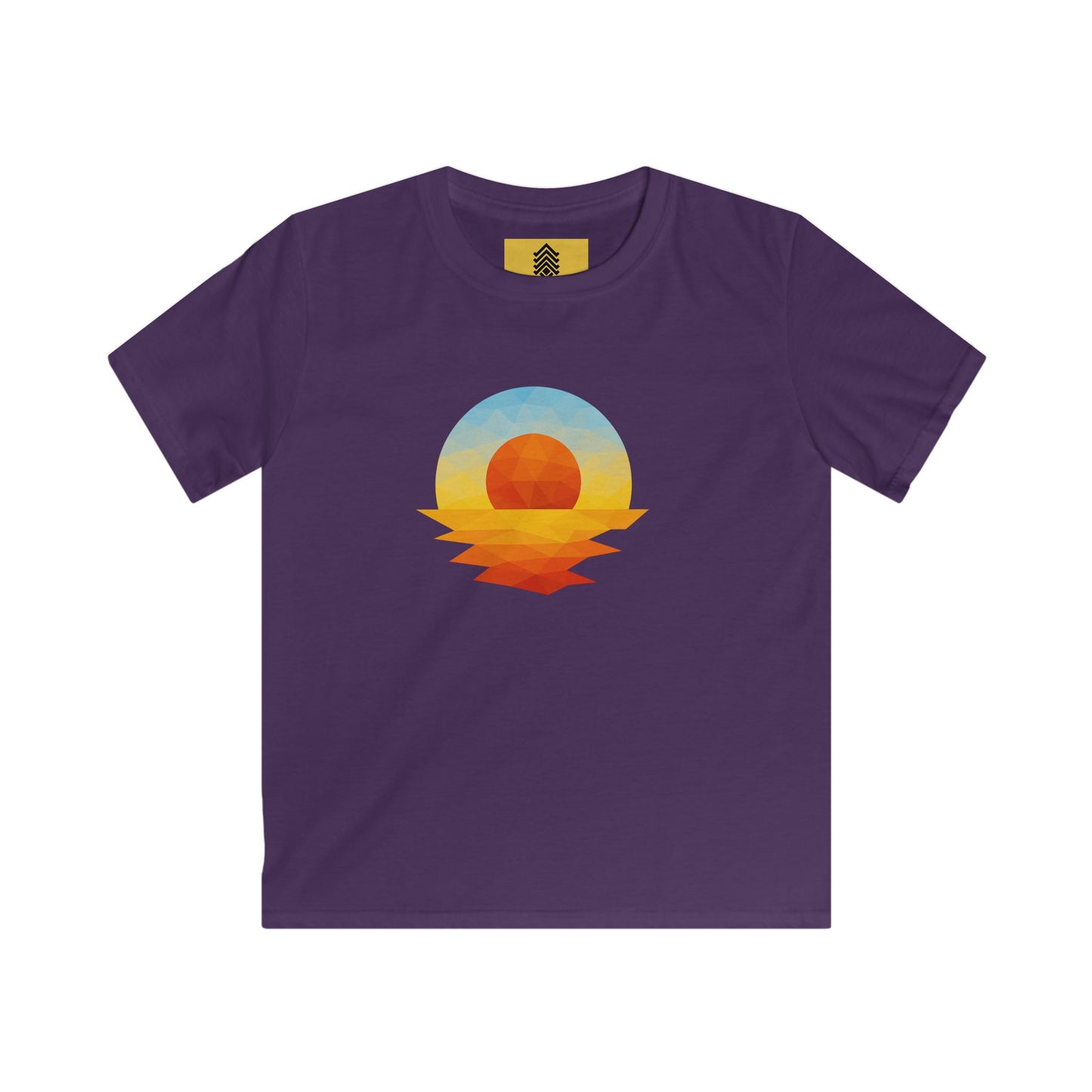 Kids Golden Hour Geometric T-shirt