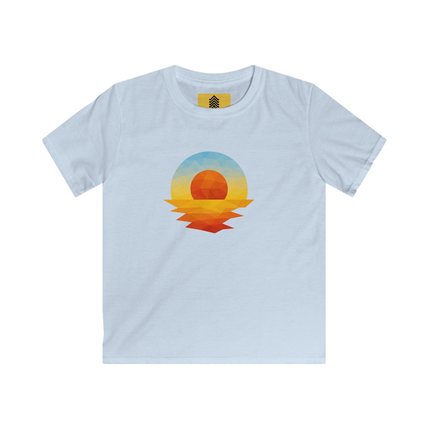 Kids Golden Hour Geometric T-shirt
