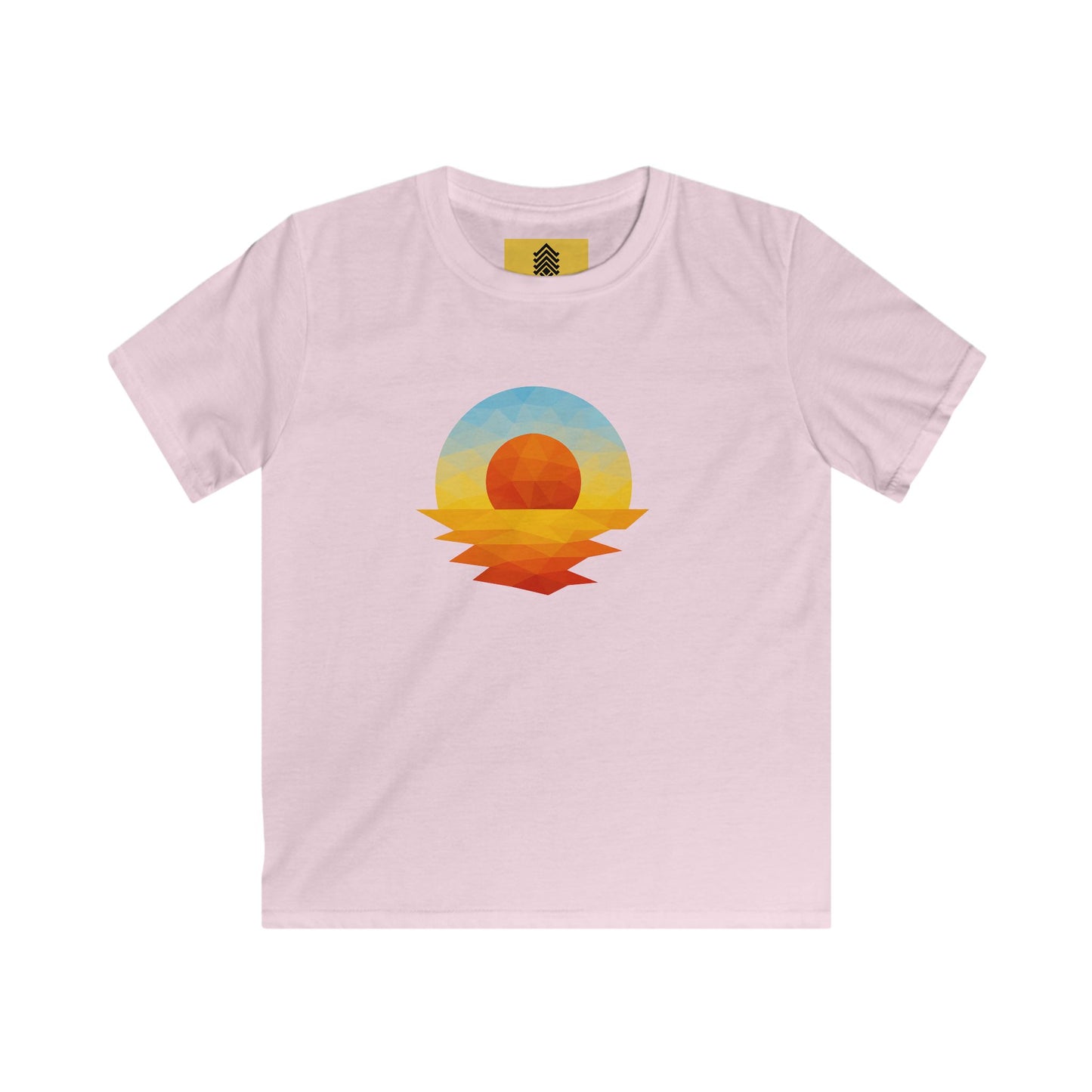 Kids Golden Hour Geometric T-shirt