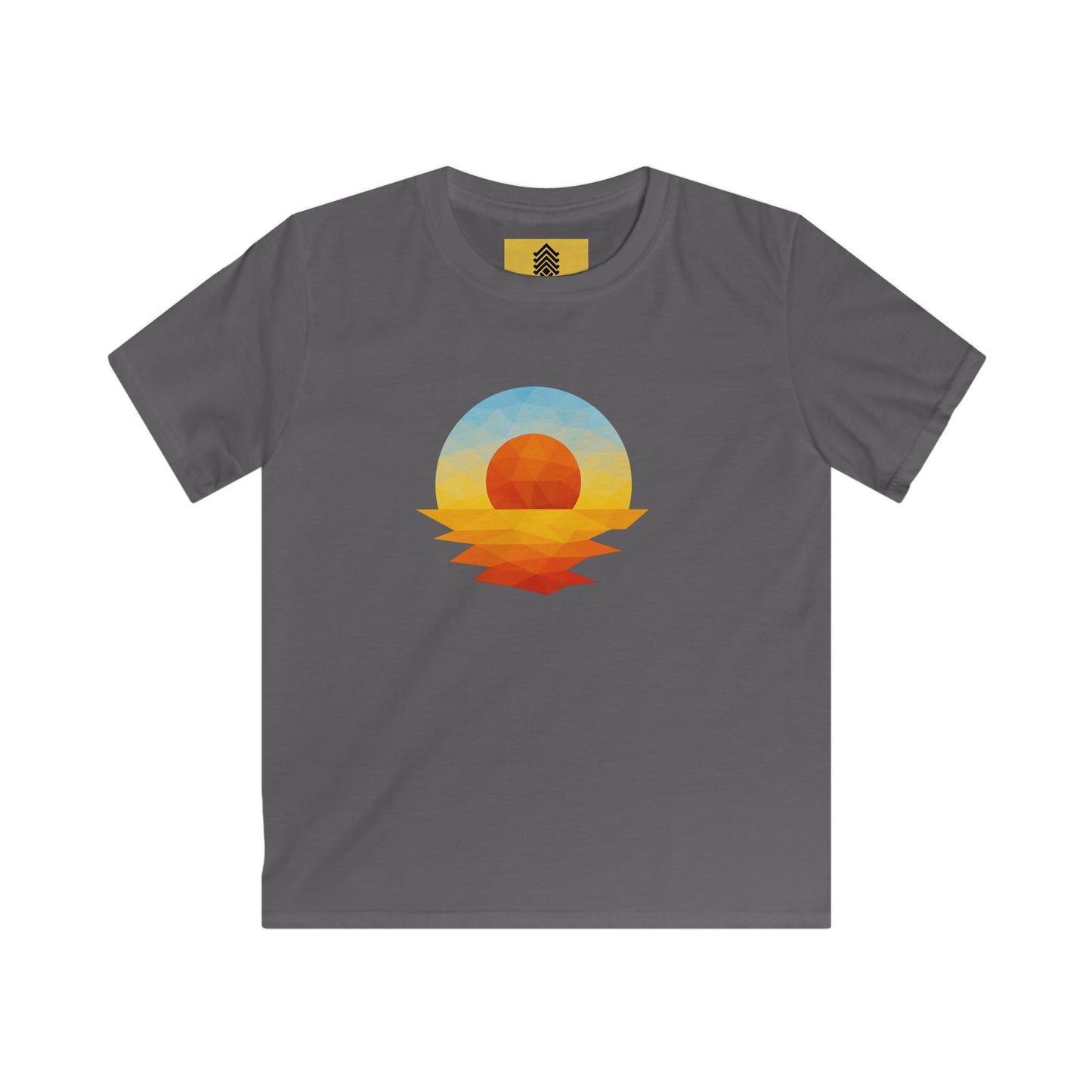 Kids Golden Hour Geometric T-shirt