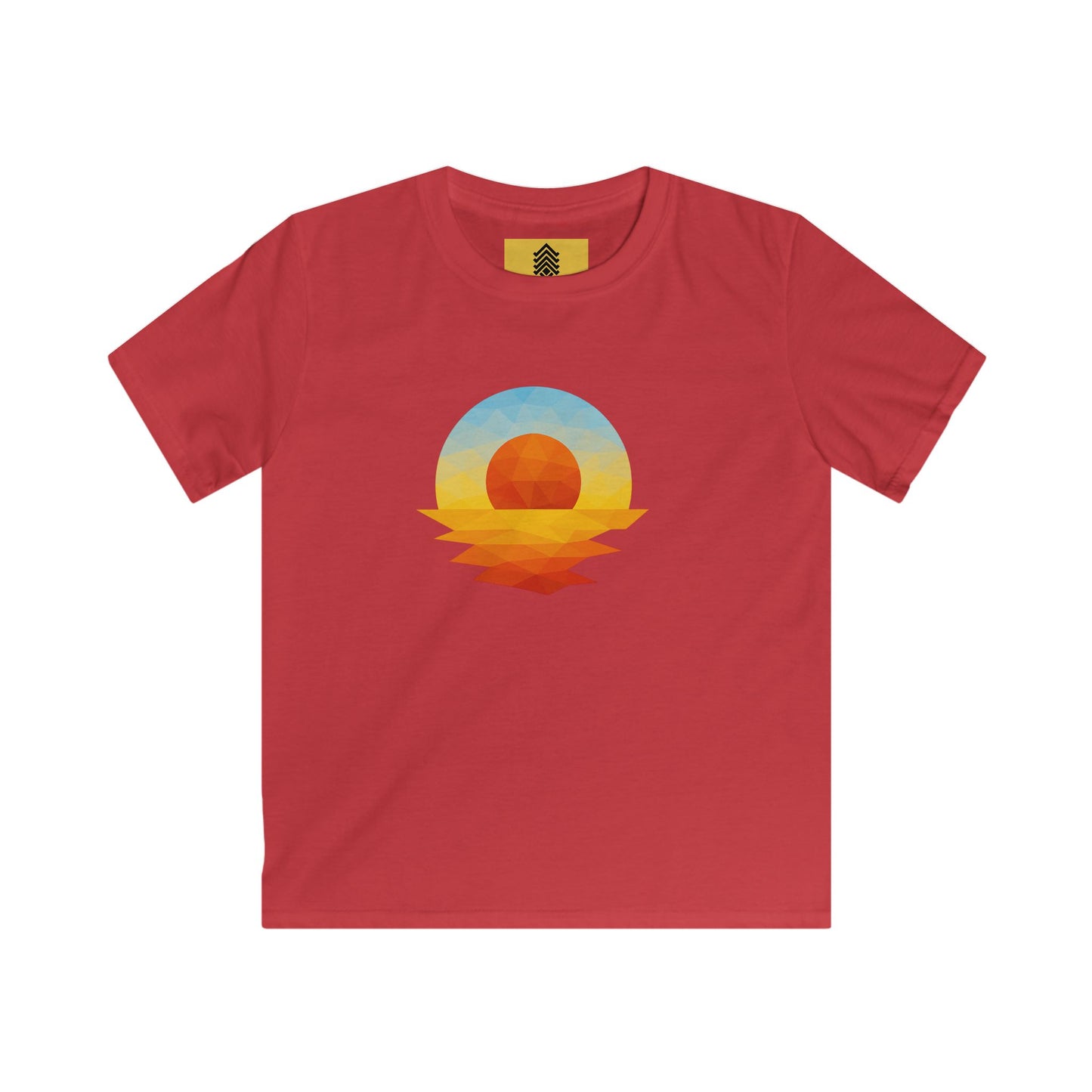 Kids Golden Hour Geometric T-shirt