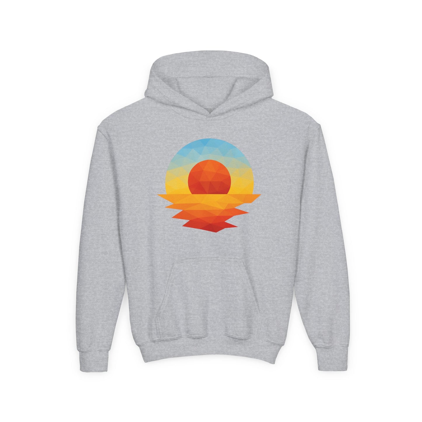 Kids Golden Hour Geometric Hoodie