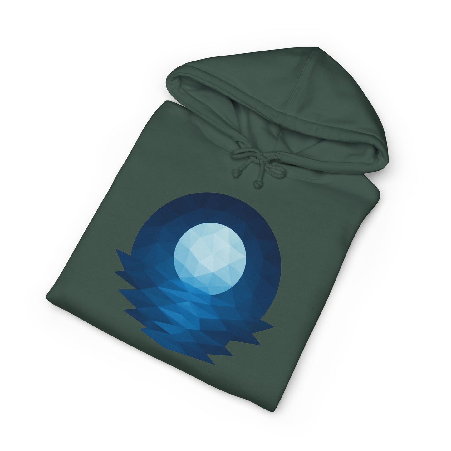 Adult Blue Moon Geometric Hoodie