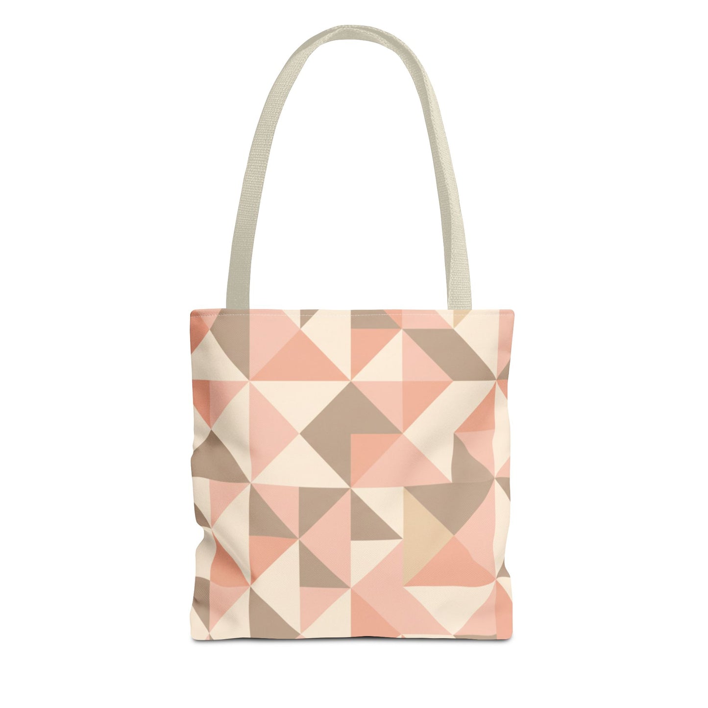 Blush Mosaic Shoulder Tote