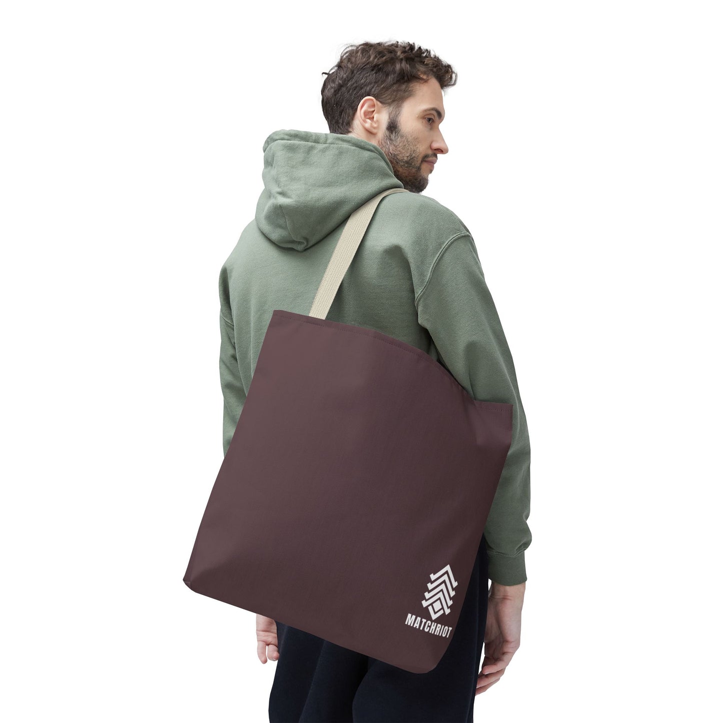 Dusty Plumb Shoulder Tote