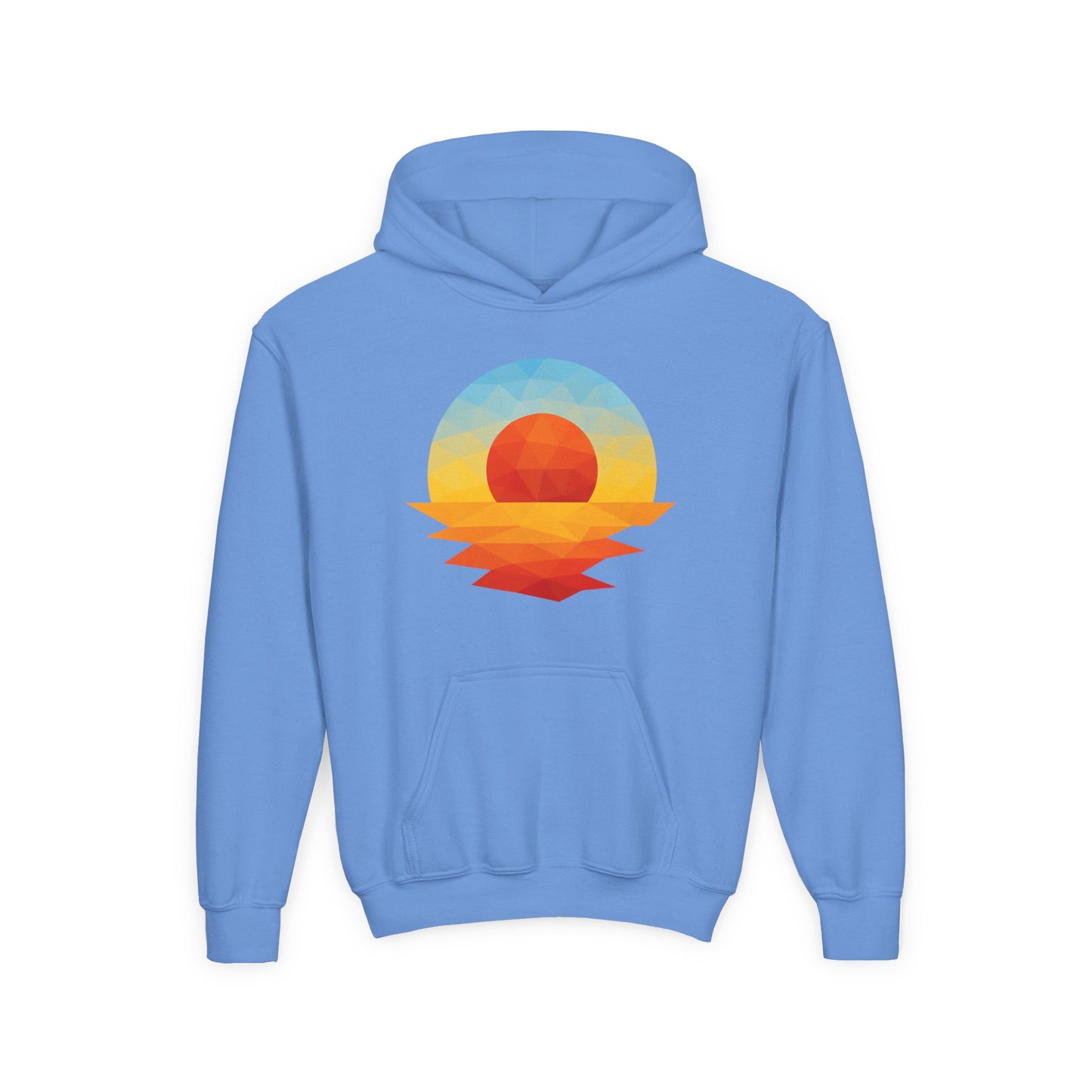 Kids Golden Hour Geometric Hoodie
