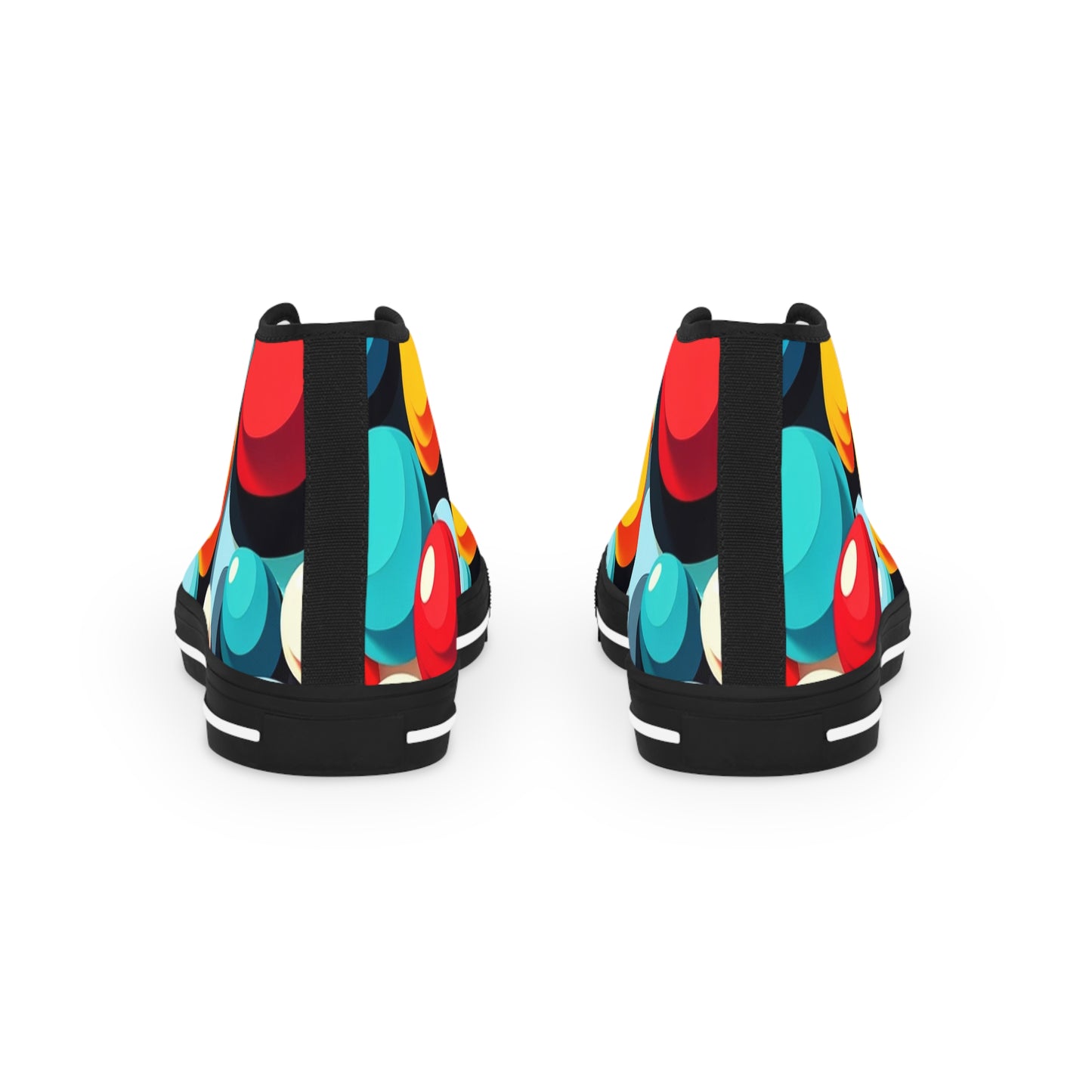Men's Color Bubble Pop High-Top Sneakers