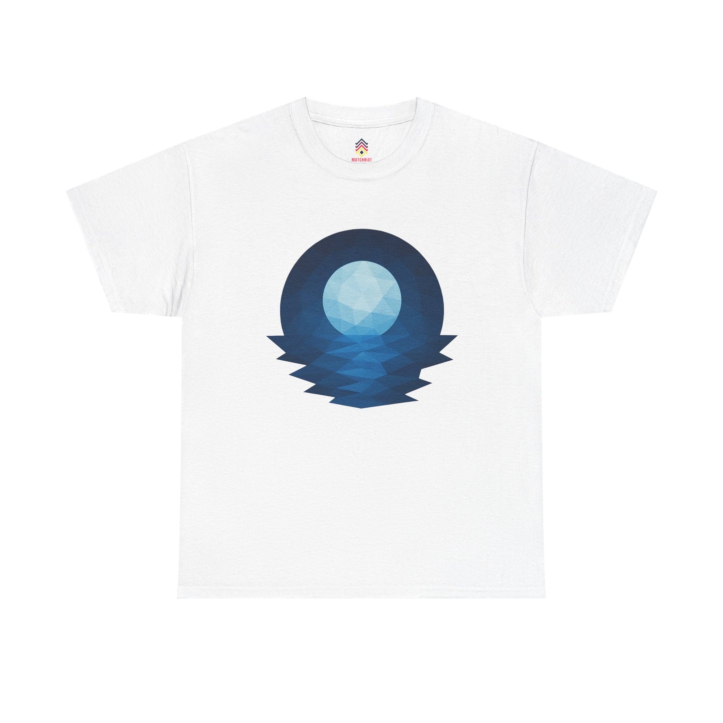 Adult Blue Moon Geometric T-Shirt
