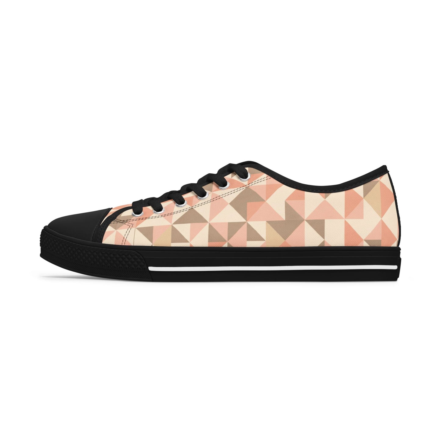 Women's Blush Mosaic Low-Top Sneakers