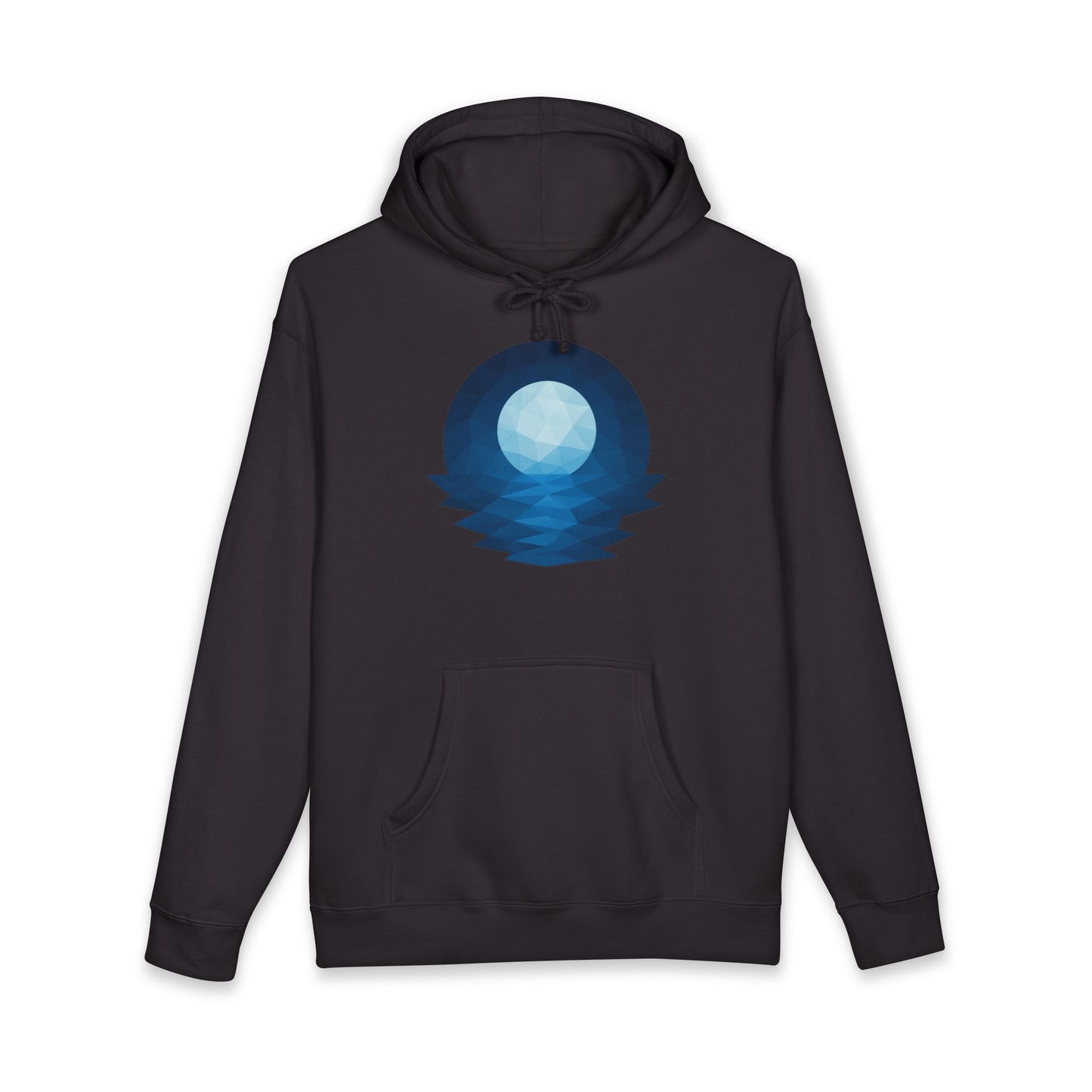 Adult Blue Moon Geometric Hoodie