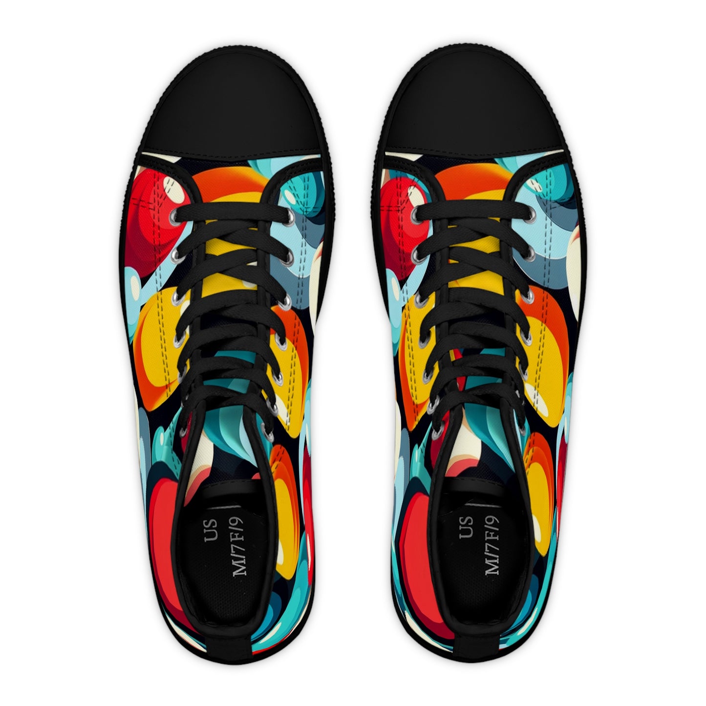 Women's Color Bubble Pop High-Top Sneakers
