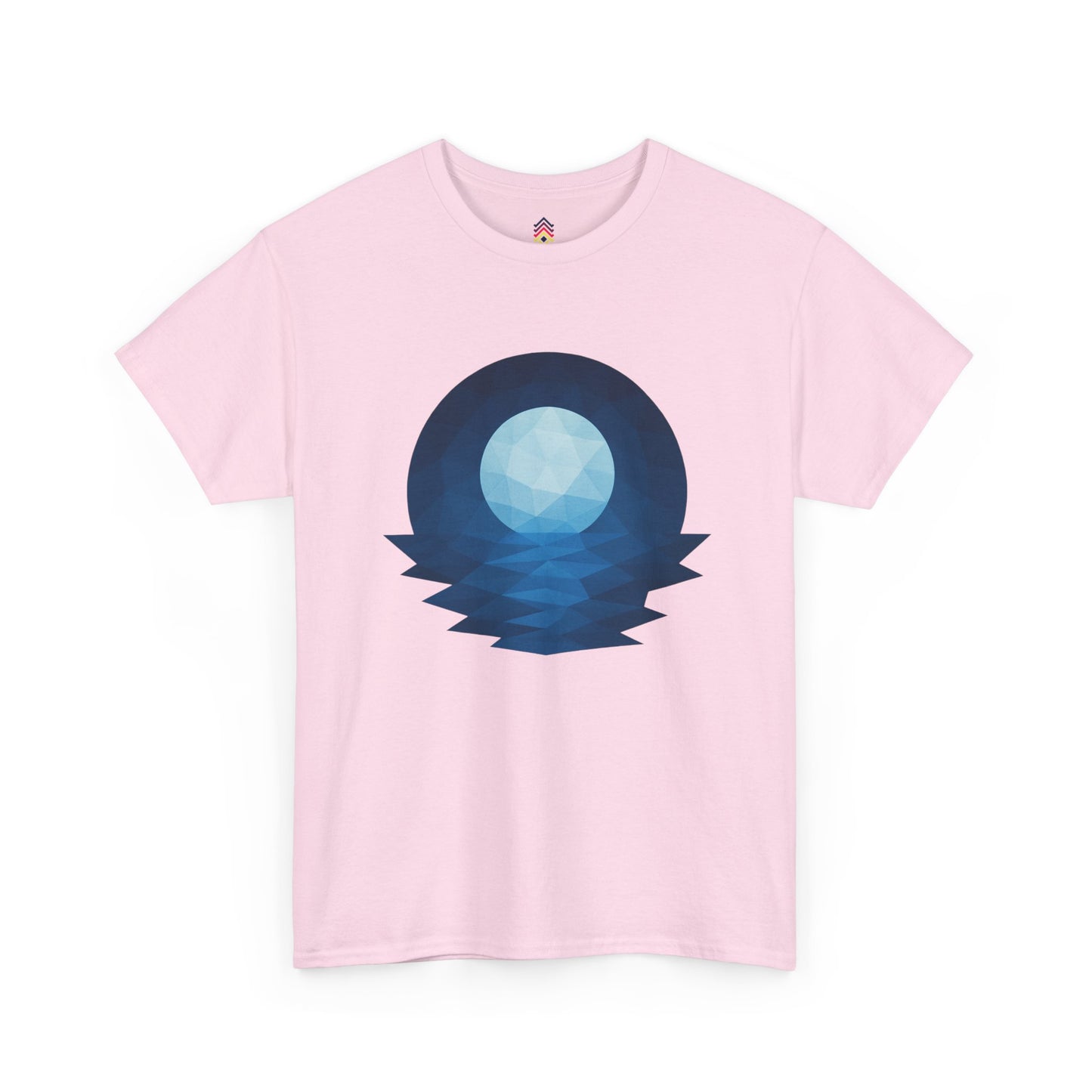 Adult Blue Moon Geometric T-Shirt