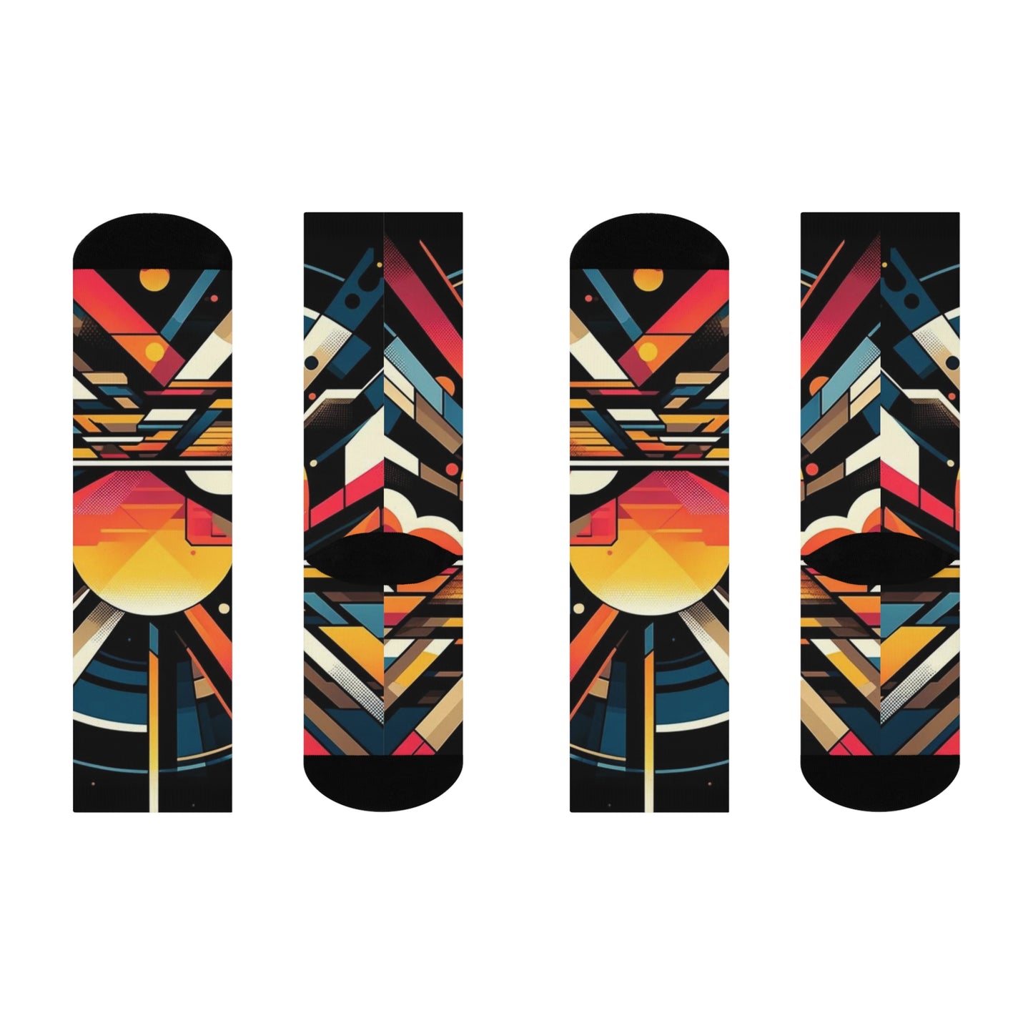 Adult Solar Symphony Crew Socks
