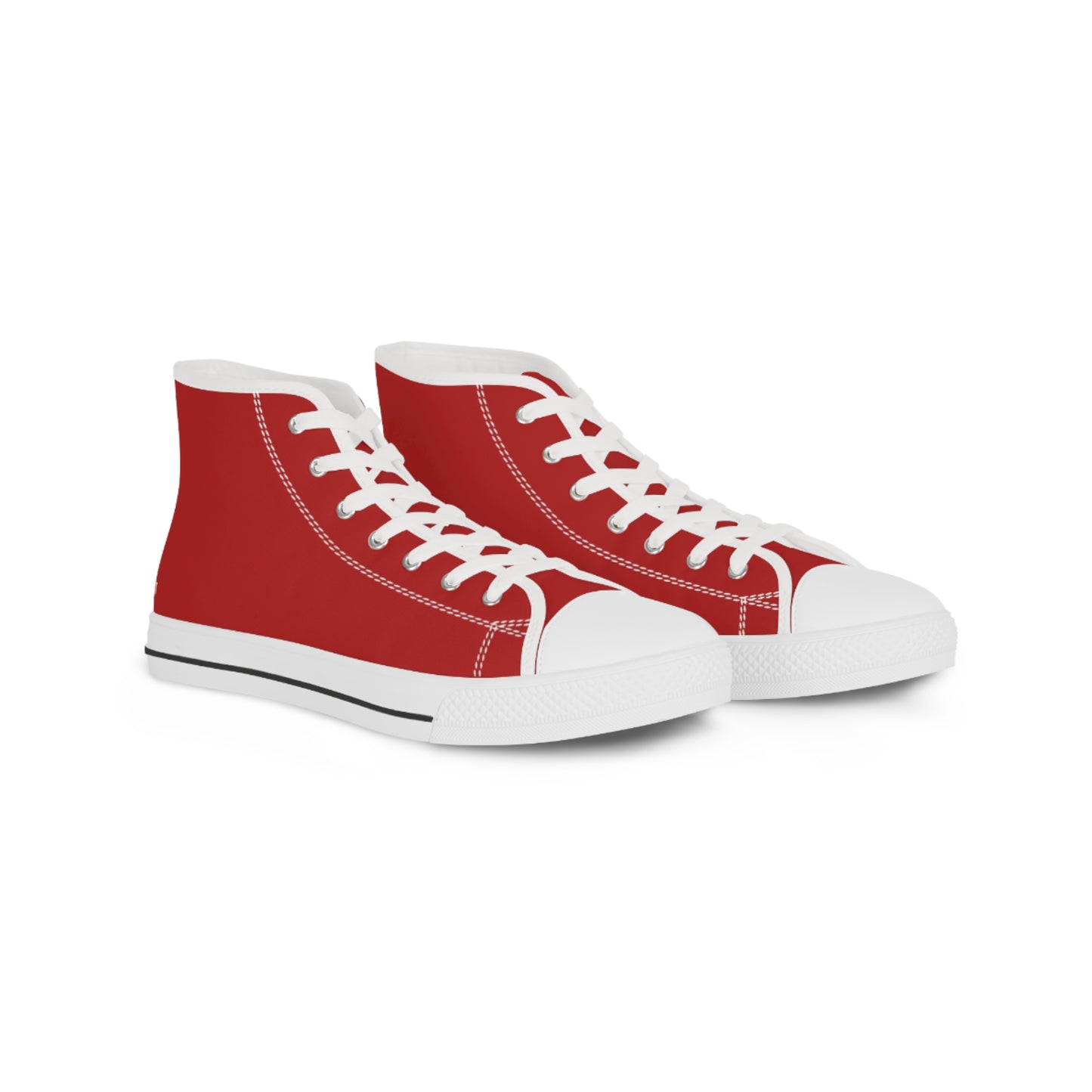 Men's Signal Red High-Top Sneakers