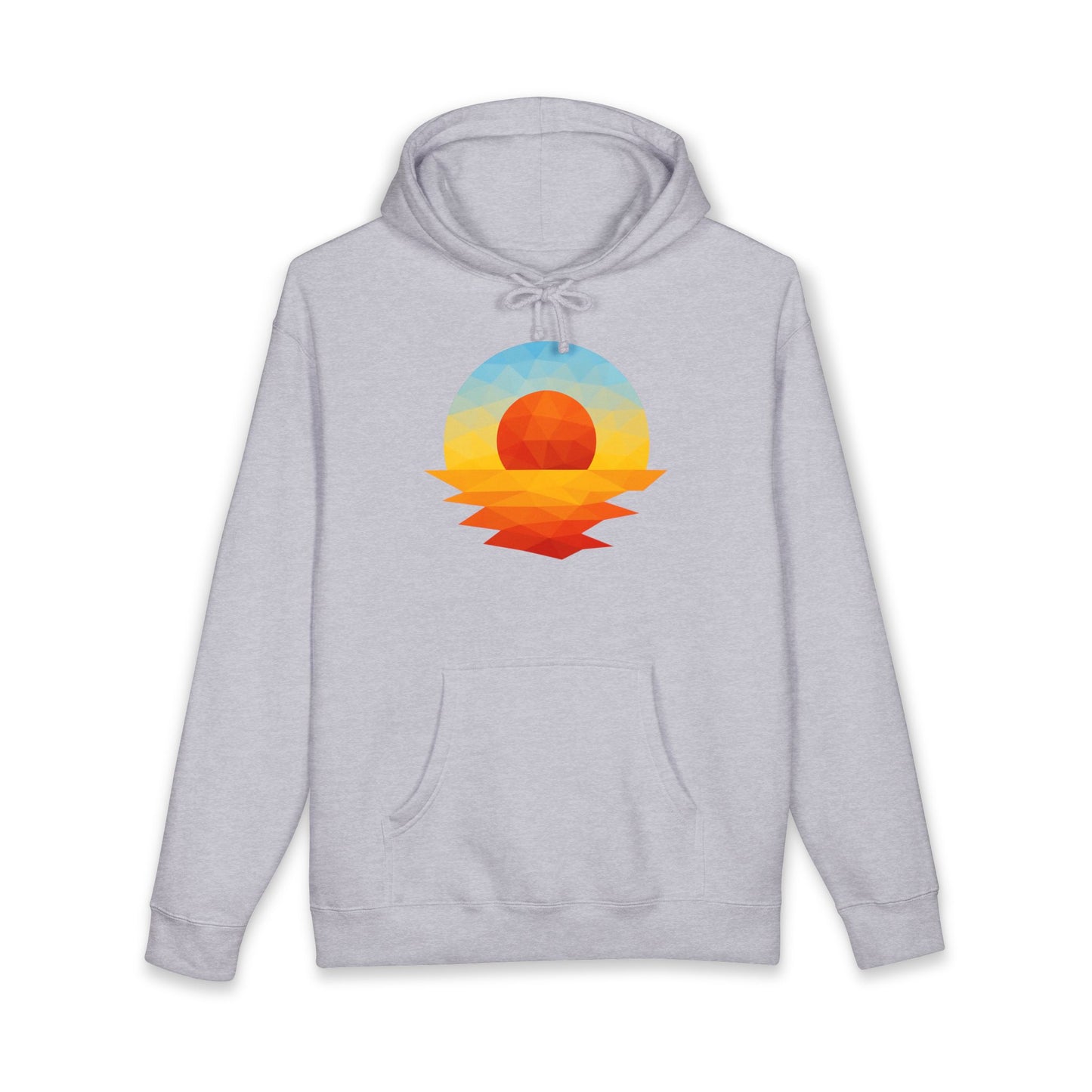 Adult Golden Hour Geometric Hoodie