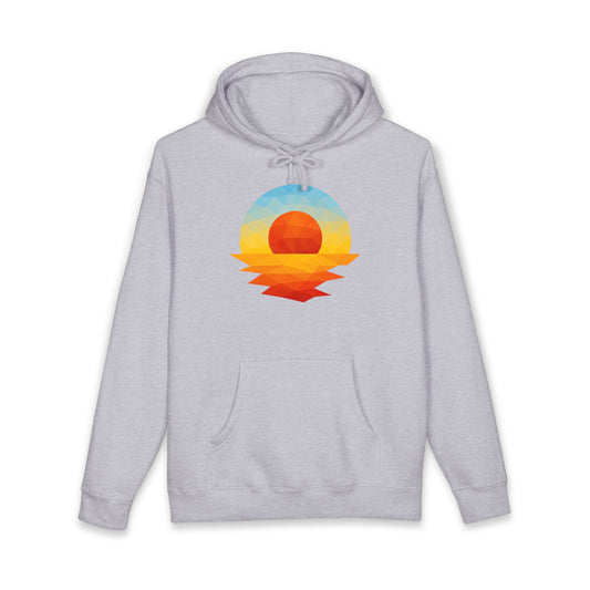 Adult Golden Hour Geometric Hoodie
