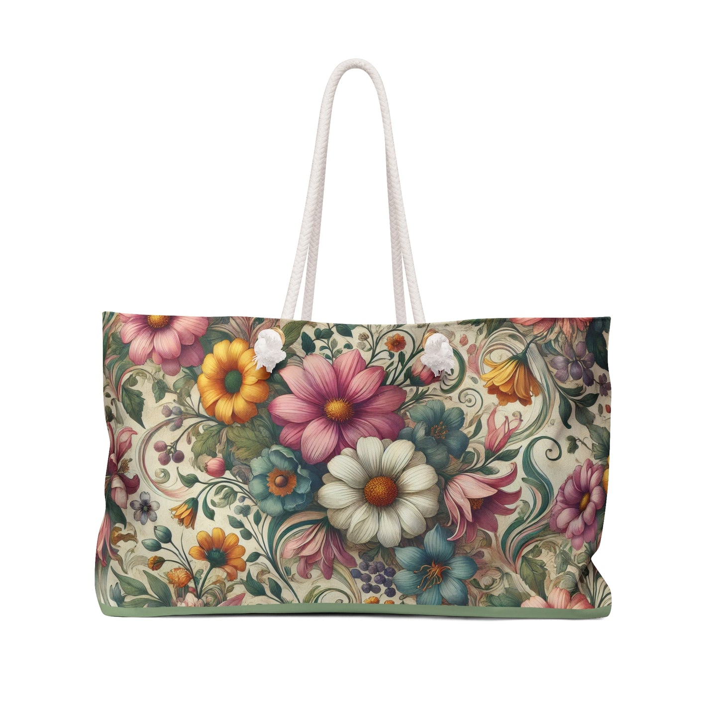 Floral Vintage Tote