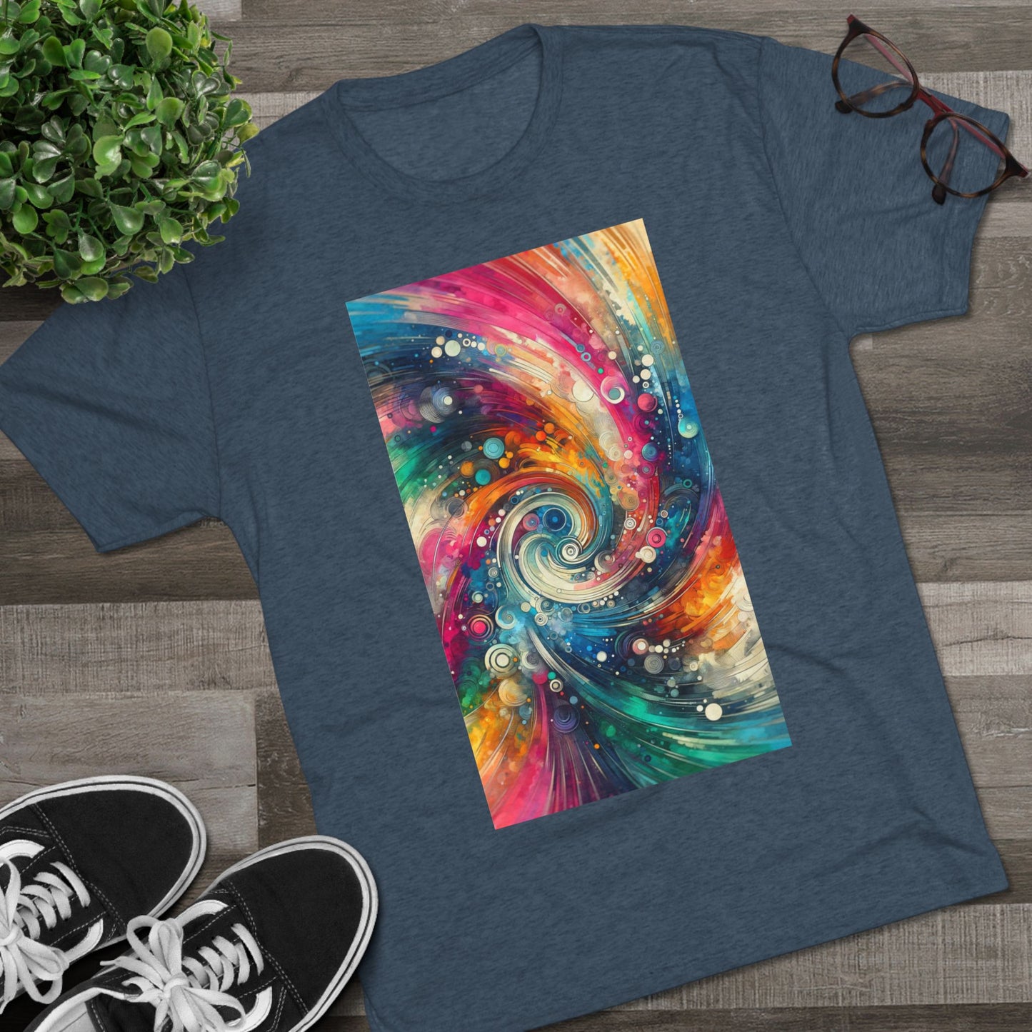 Adult Spiral Galaxy T-Shirt