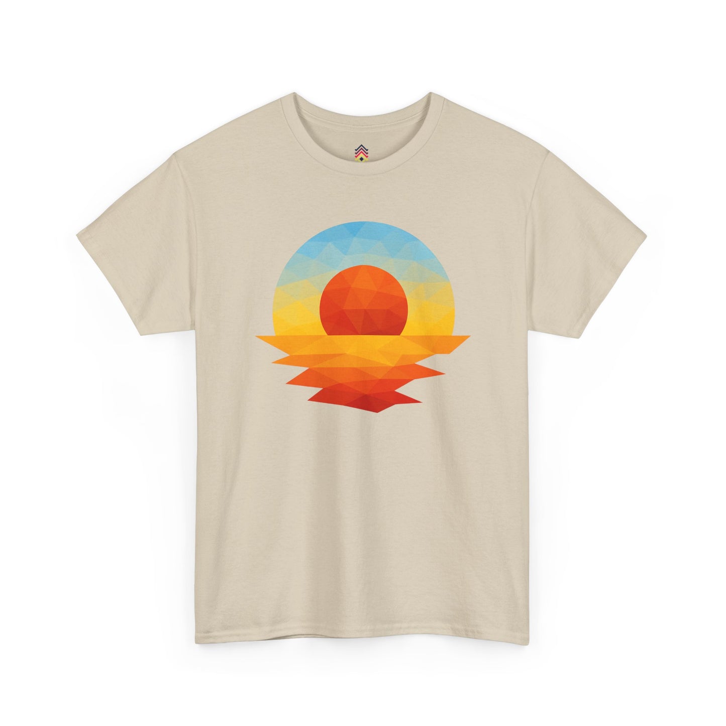 Adult Golden Hour Geometric T-shirt