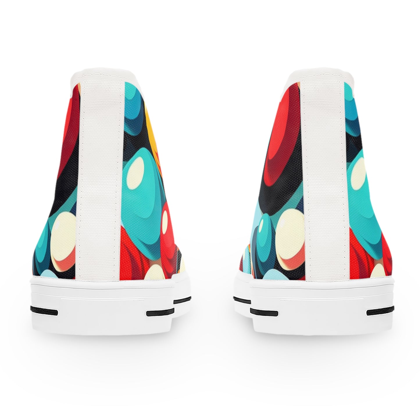 Women's Color Bubble Pop High-Top Sneakers