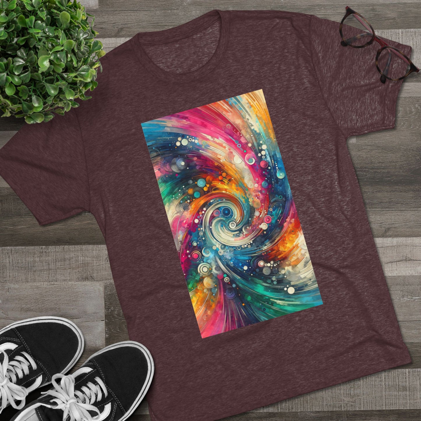 Adult Spiral Galaxy T-Shirt