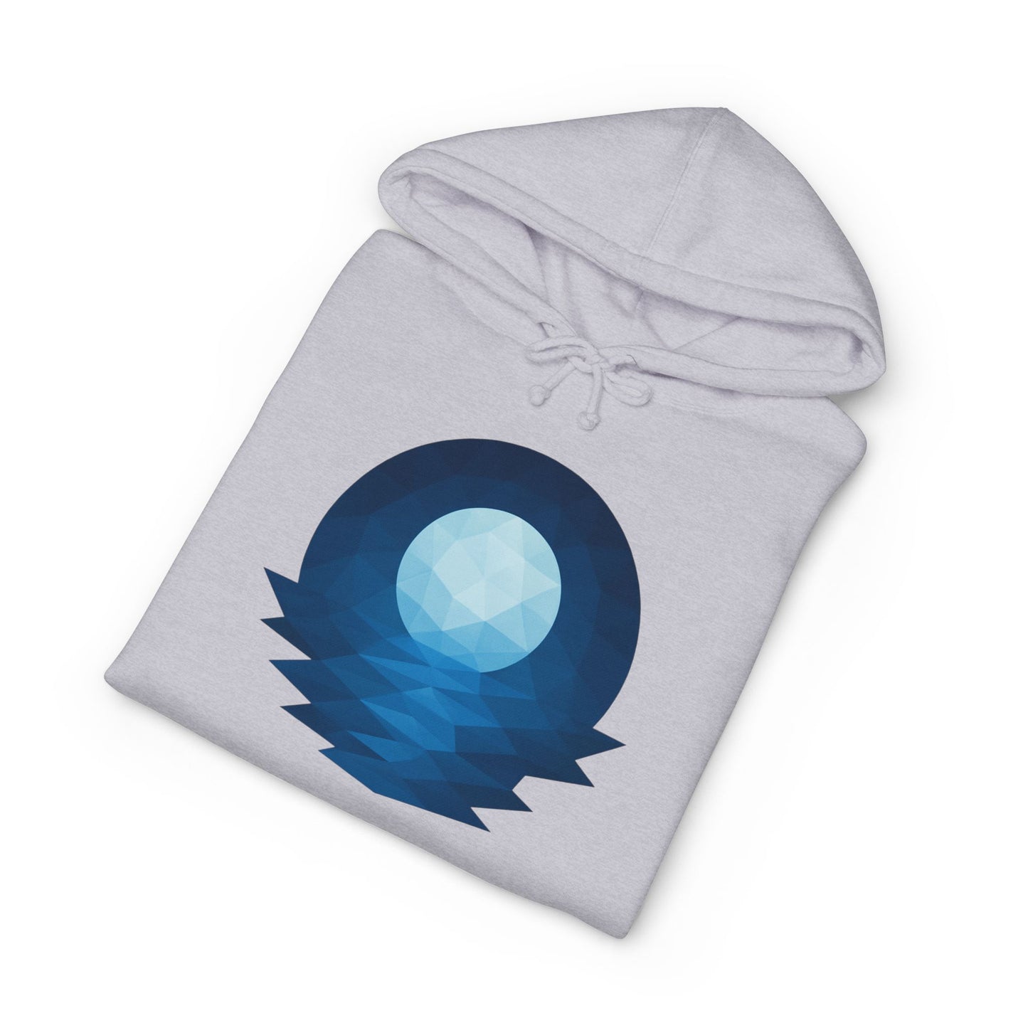 Adult Blue Moon Geometric Hoodie