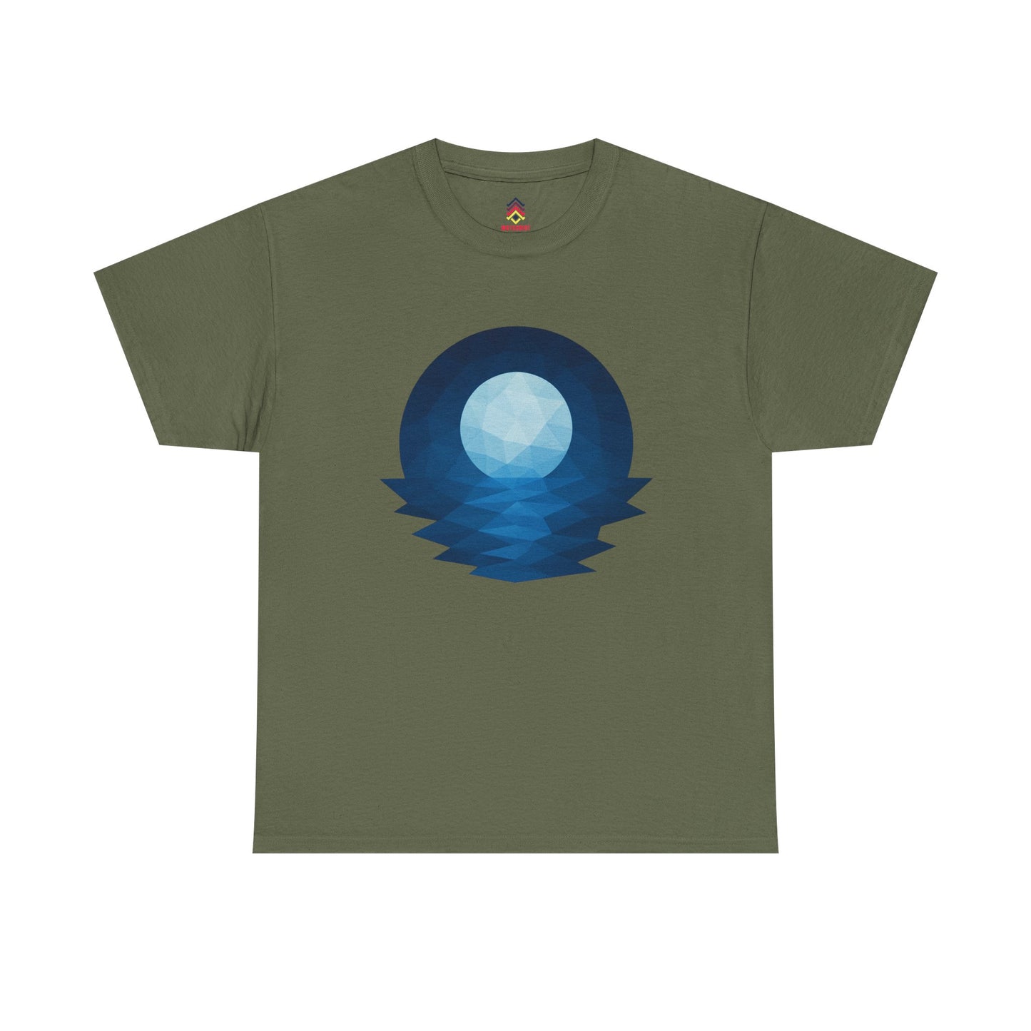 Adult Blue Moon Geometric T-Shirt