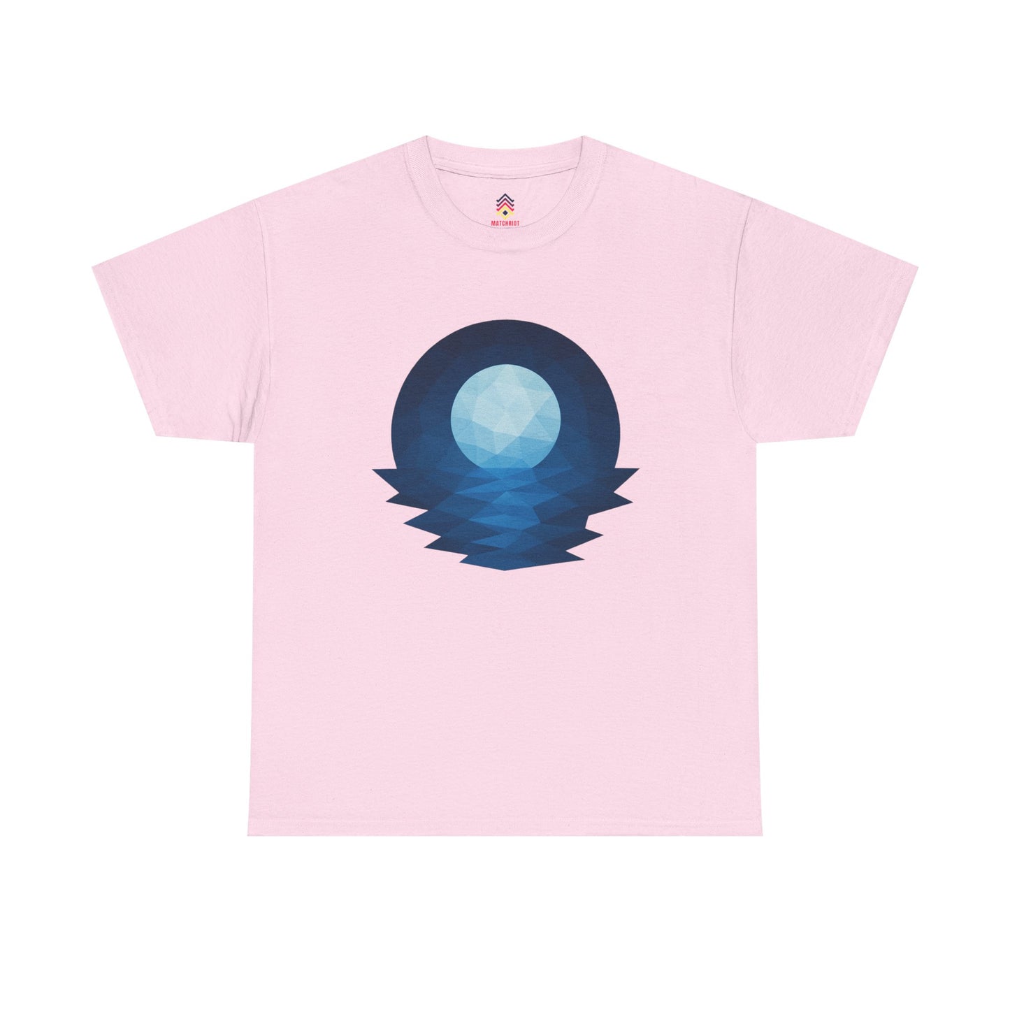 Adult Blue Moon Geometric T-Shirt