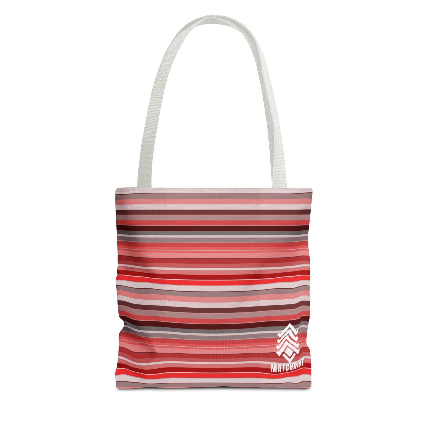 Berry Stripe Shoulder Tote