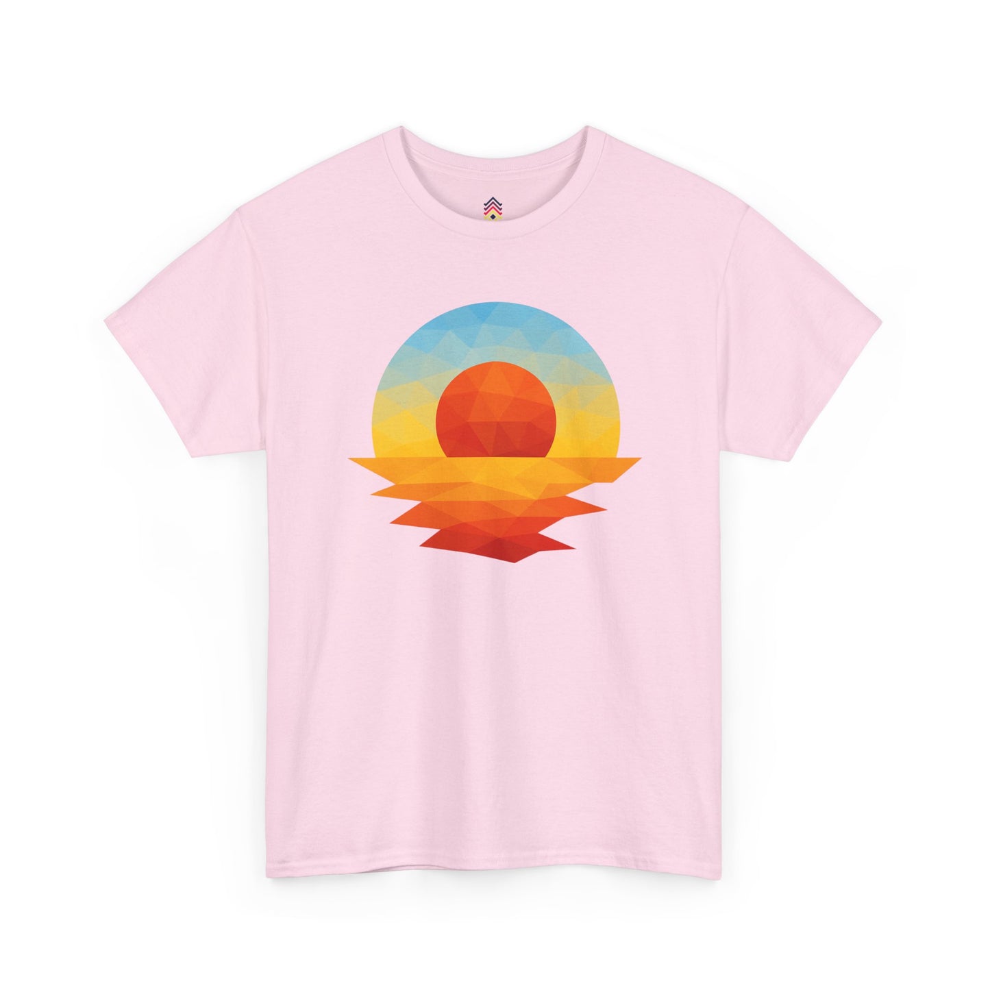 Adult Golden Hour Geometric T-shirt