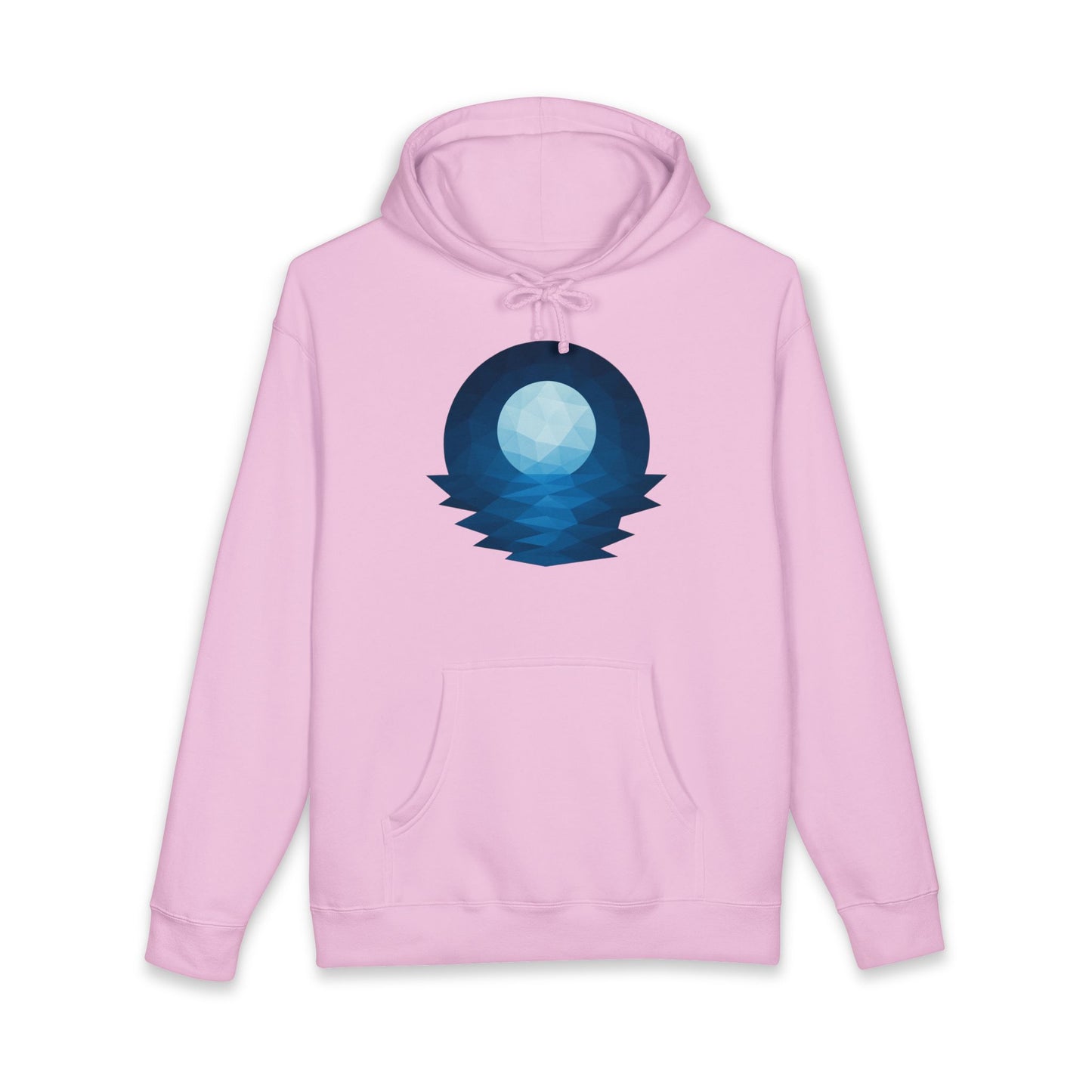 Adult Blue Moon Geometric Hoodie