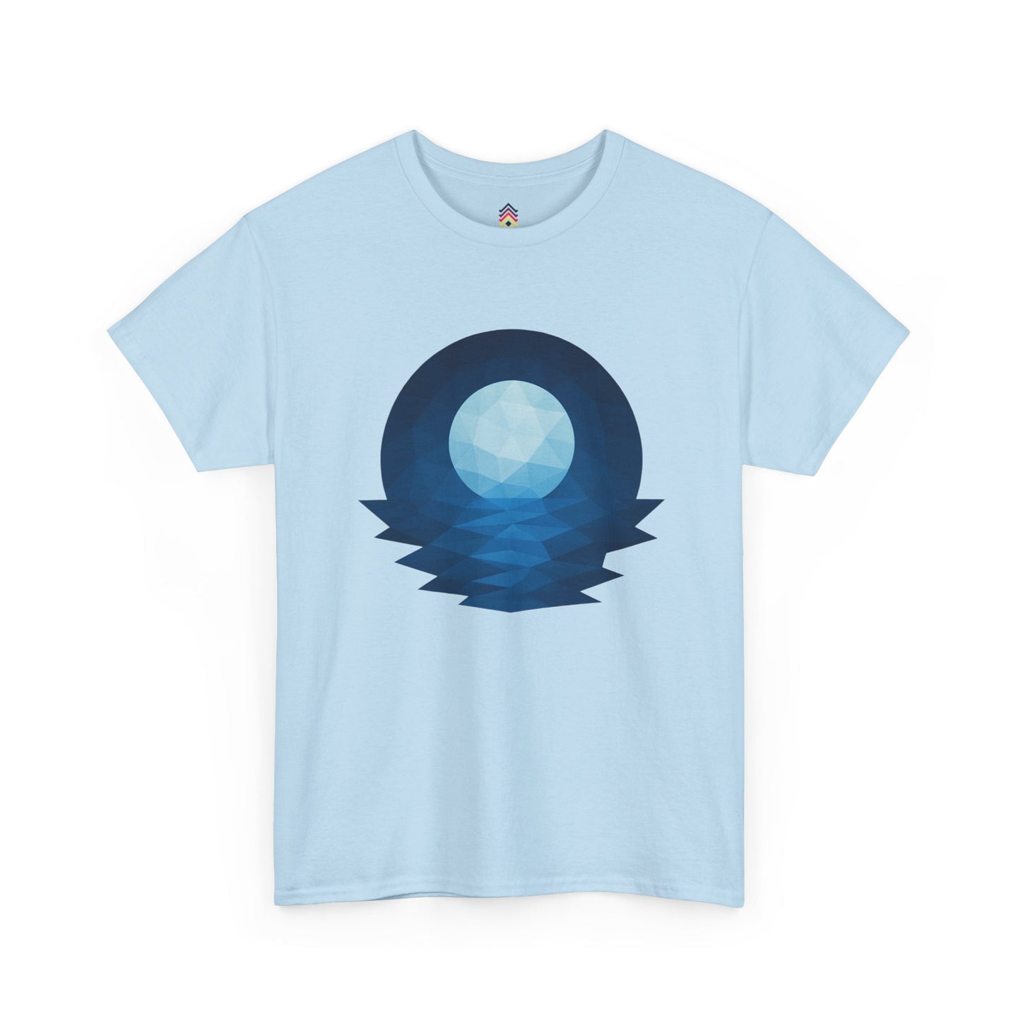 Adult Blue Moon Geometric T-Shirt