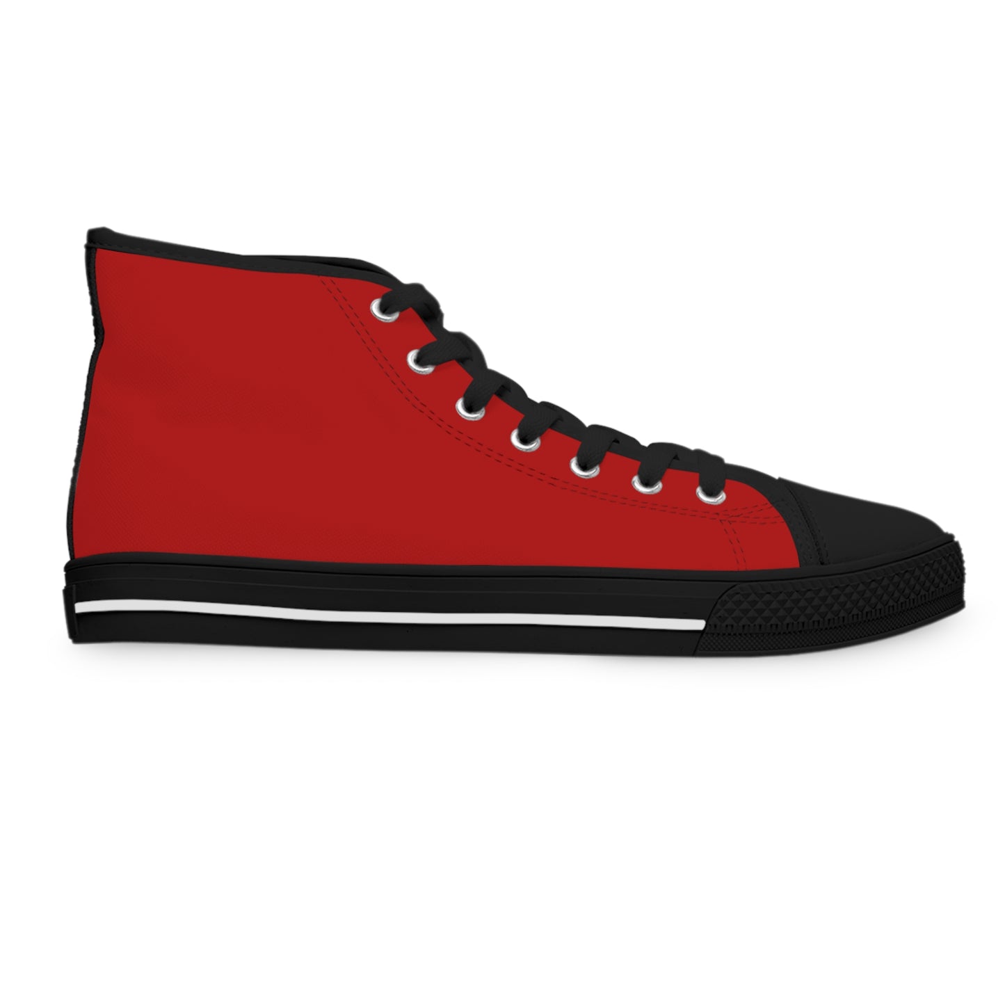 Women's Signal Red High-Top Sneakers