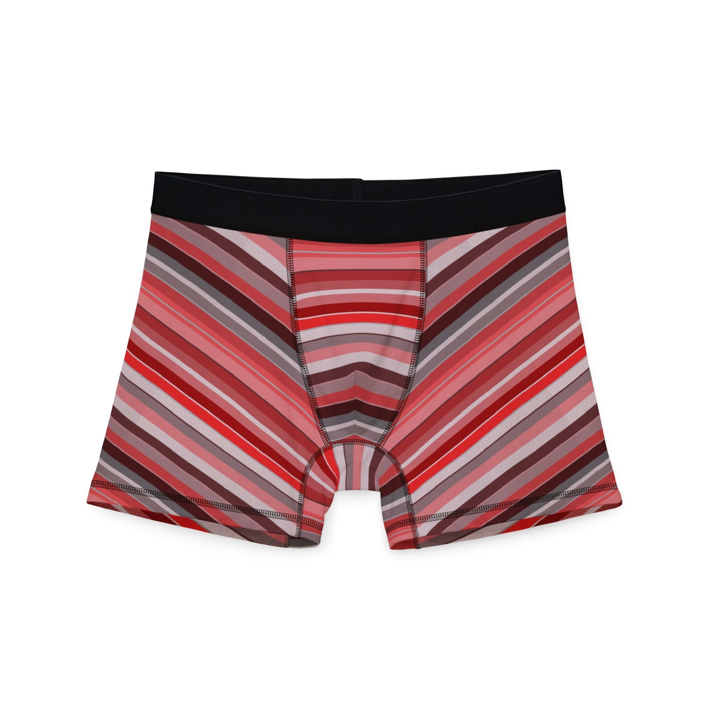 Men's Berry Stripe Boxer Briefs