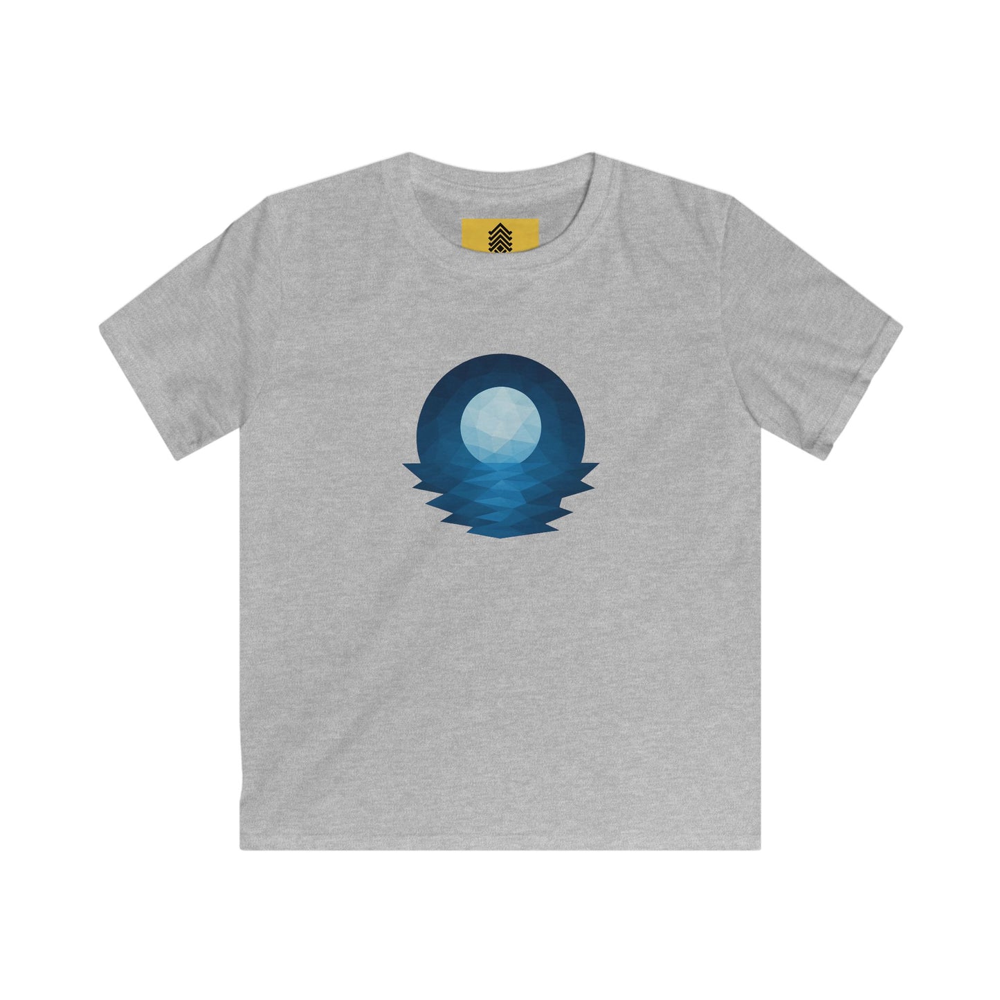 Kids Blue Moon Geometric T-shirt