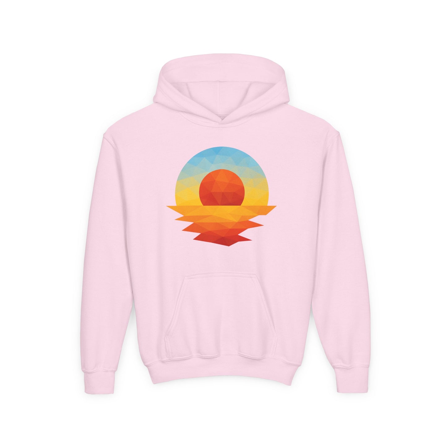 Kids Golden Hour Geometric Hoodie