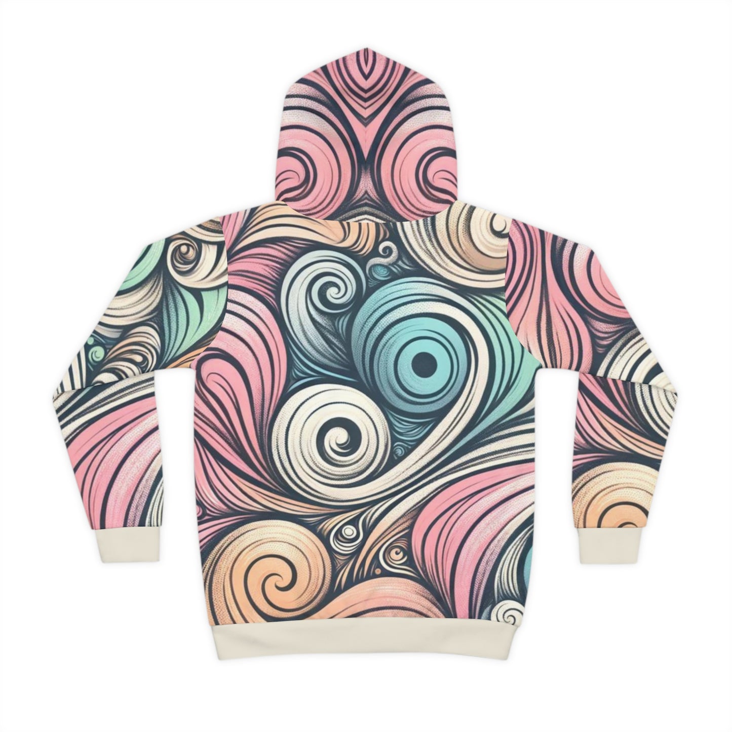 Kids Pastel Swirl Hoodie