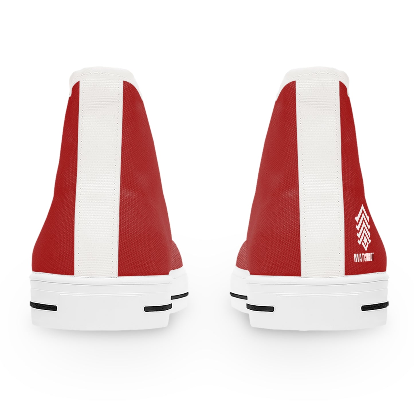 Women's Signal Red High-Top Sneakers