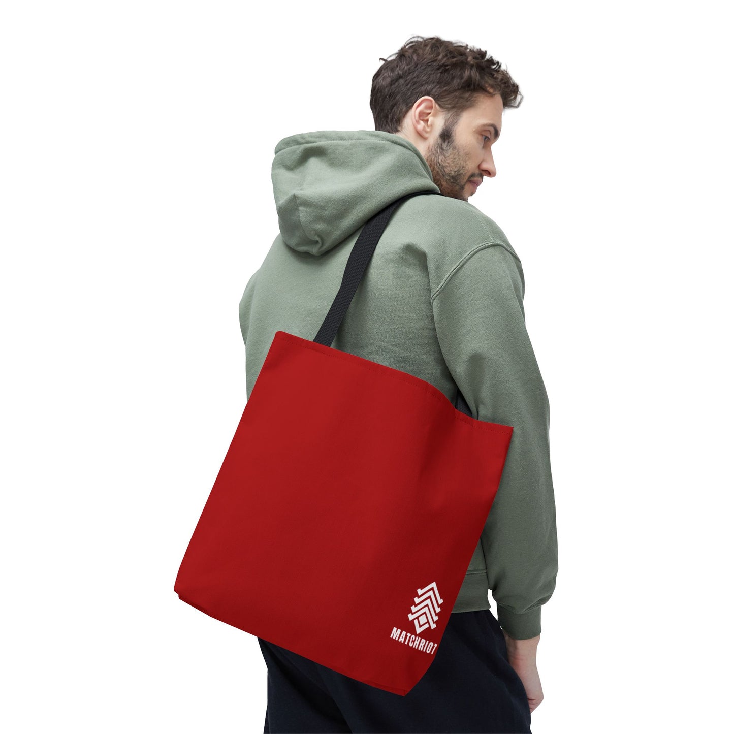 Signal Red Shoulder Tote